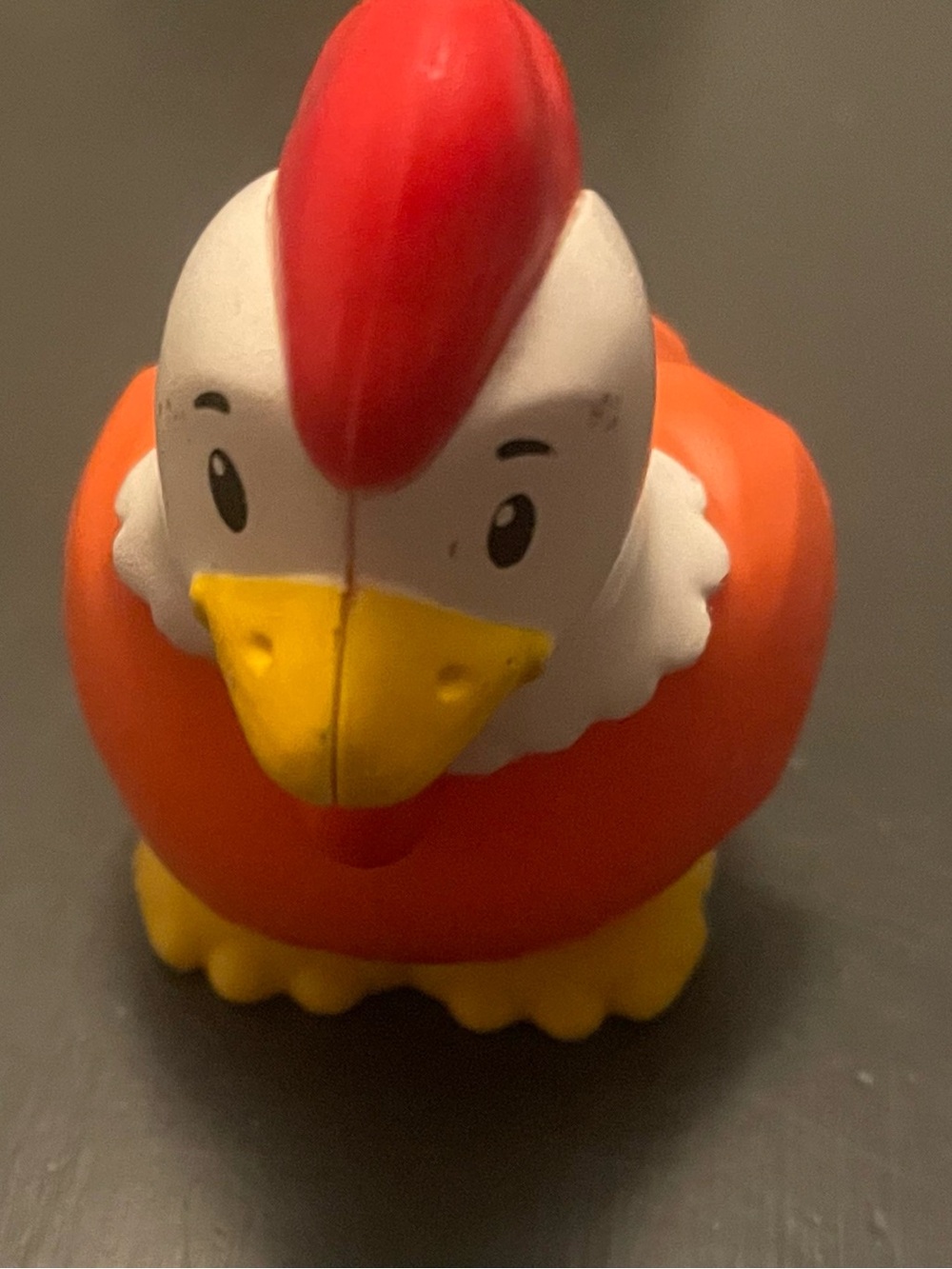 Little People Chicken Toy farm zoo country red orange green